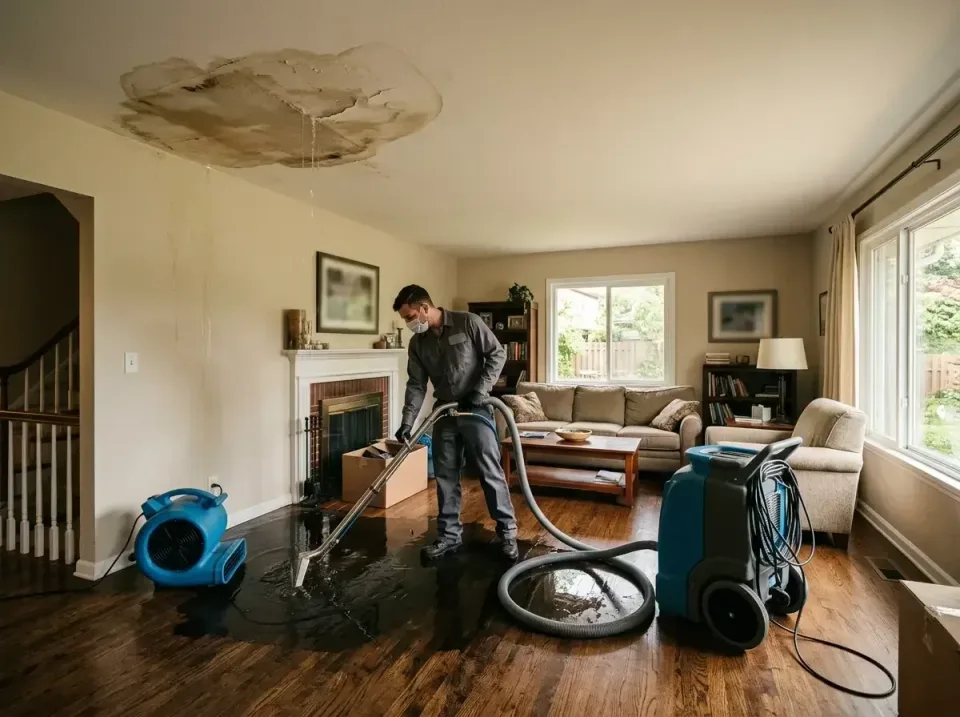 attic-pipe-burst-ceiling-drip-008 — frequently asked questions, Water Damage Restoration & Carpet Care in Shady Shores, TX